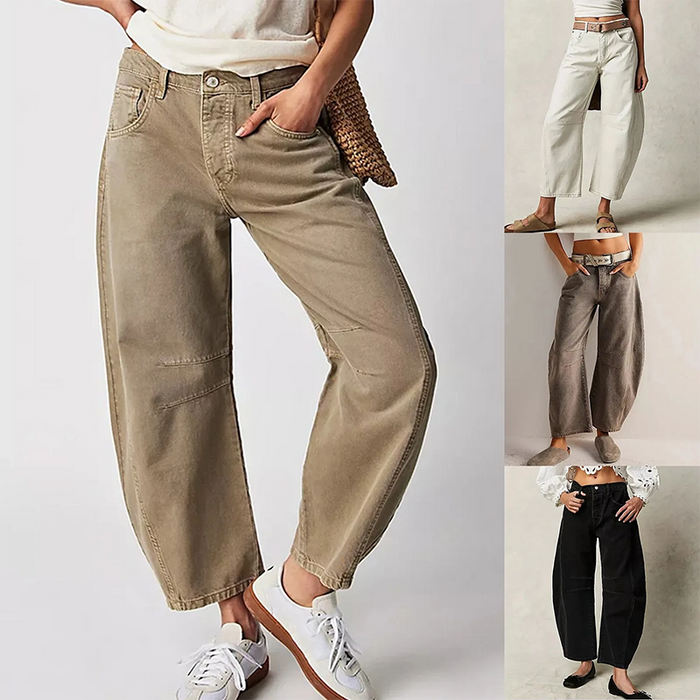 Dam Jeans - Vida Ben - Baggy Passform - Klassisk Denim - Bekväm Vardagsstil