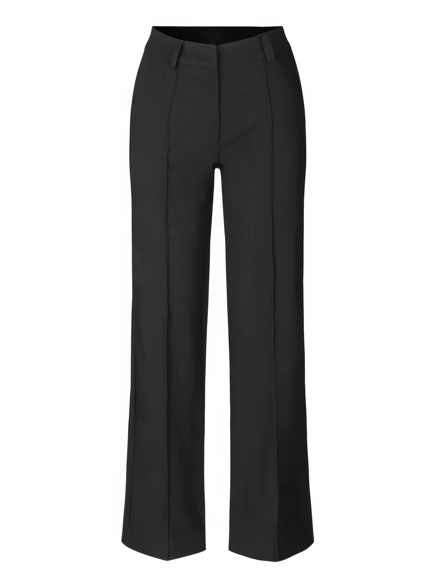 Elegant och bekväm byxa med hög midja för kvinnor