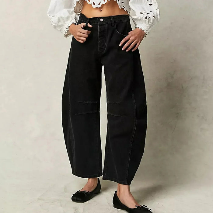 Dam Jeans - Vida Ben - Baggy Passform - Klassisk Denim - Bekväm Vardagsstil