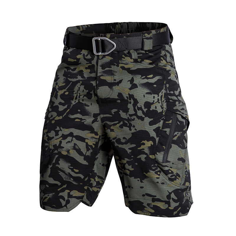 Dam Cargo Shorts – Avslappnad Passform – Andningsbar Bomullsblandning – Nyttolommer