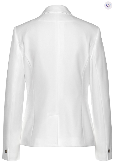 Dame Blazer – Skreddersydd Passform – Notch Slag – Enkelt Lukking – Kontorantrekk