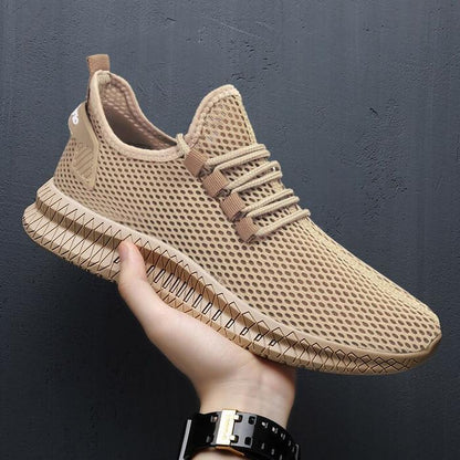 Herrsneaker – Andningsbar Mesh – Stötdämpande Sula – Låg Profil – Bekväm Passform