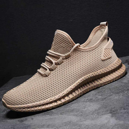 Herrsneaker – Andningsbar Mesh – Stötdämpande Sula – Låg Profil – Bekväm Passform