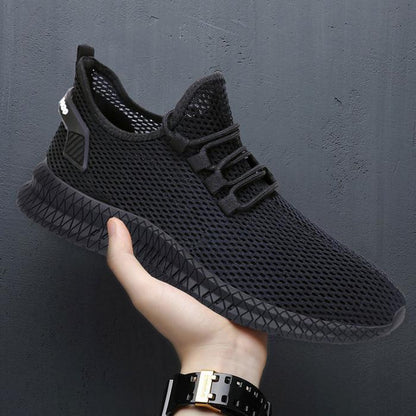 Herrsneaker – Andningsbar Mesh – Stötdämpande Sula – Låg Profil – Bekväm Passform