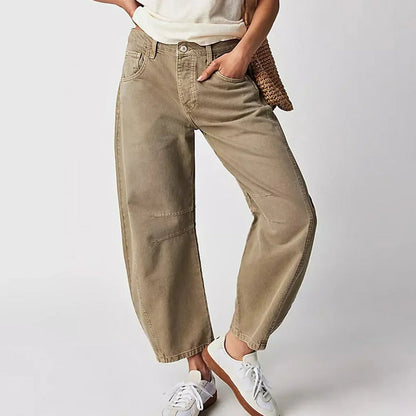 Dam Jeans - Vida Ben - Baggy Passform - Klassisk Denim - Bekväm Vardagsstil