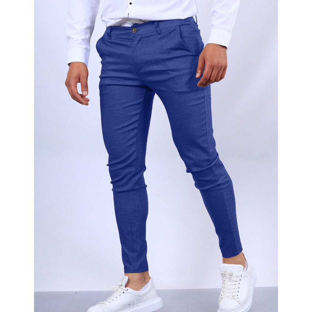 Herrbyxa – Slim Fit – Avsmalnande Ben – Smart Casual Stil