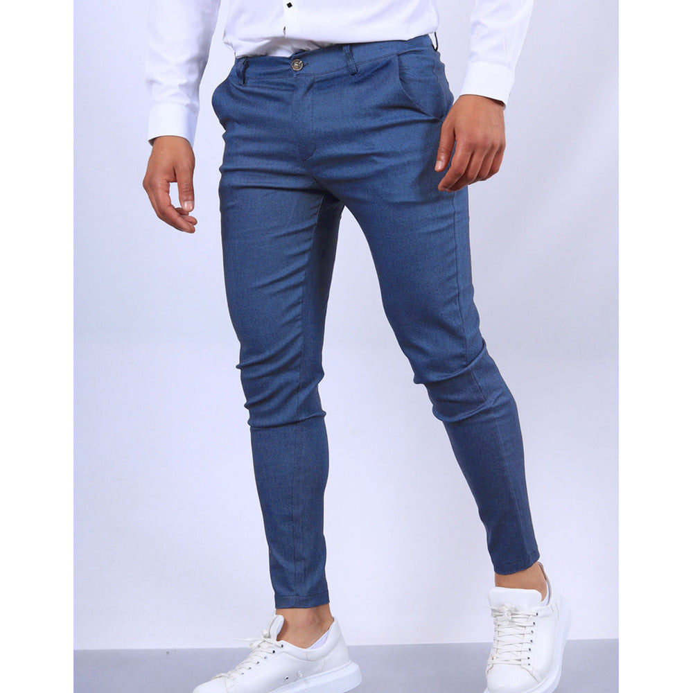 Herrbyxa – Slim Fit – Avsmalnande Ben – Smart Casual Stil