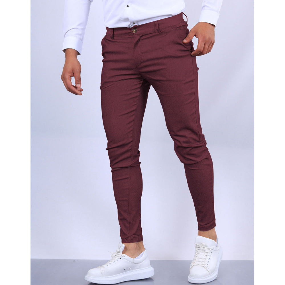 Herrbyxa – Slim Fit – Avsmalnande Ben – Smart Casual Stil