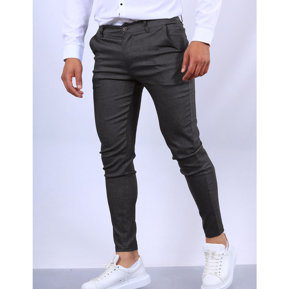 Herrbyxa – Slim Fit – Avsmalnande Ben – Smart Casual Stil
