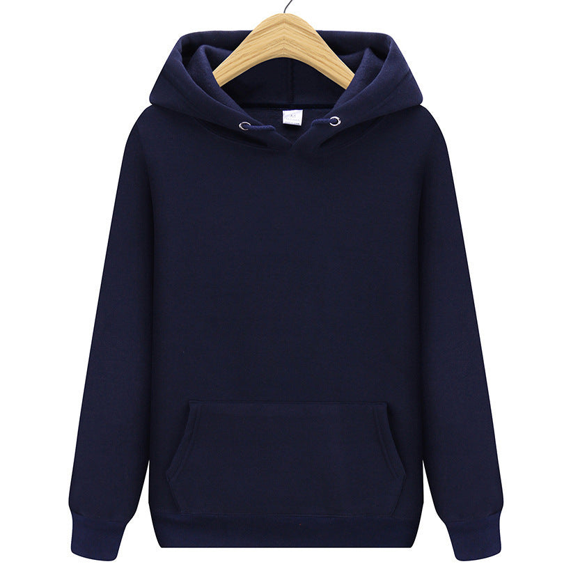 Herr Hoodie – Fleece – Standard Passform – Mjuk Varm Vardagsstil
