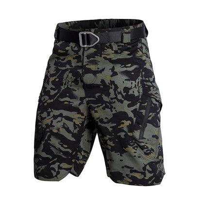 Dam Cargo Shorts – Avslappnad Passform – Andningsbar Bomullsblandning – Nyttolommer