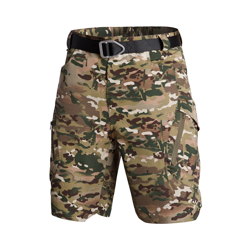 Dam Cargo Shorts – Avslappnad Passform – Andningsbar Bomullsblandning – Nyttolommer