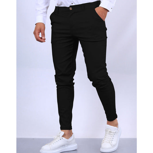 Herrbyxa – Slim Fit – Avsmalnande Ben – Smart Casual Stil