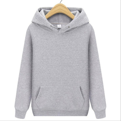 Herr Hoodie – Fleece – Standard Passform – Mjuk Varm Vardagsstil